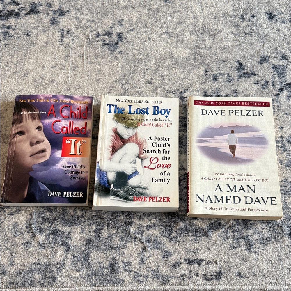 Book Set - A Child Called 'It', The Lost Boy, A Man Named Dave
